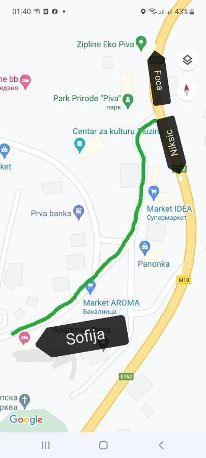 Apartman Sofija 普卢日内 外观 照片